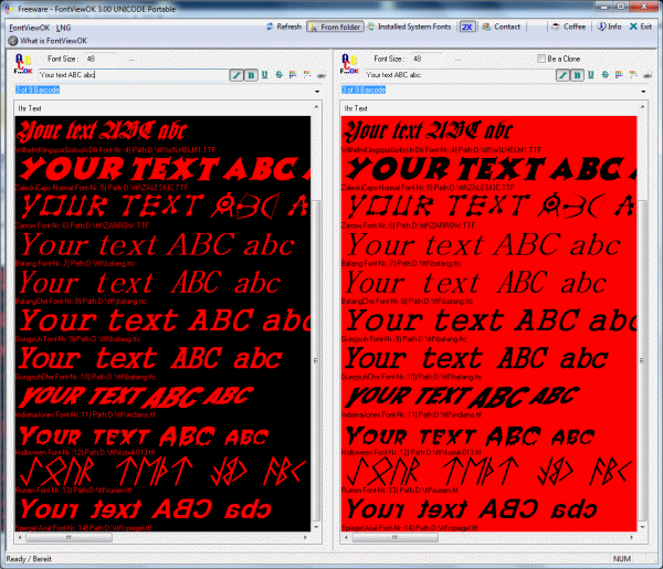FontViewOK 9.33 + Portable