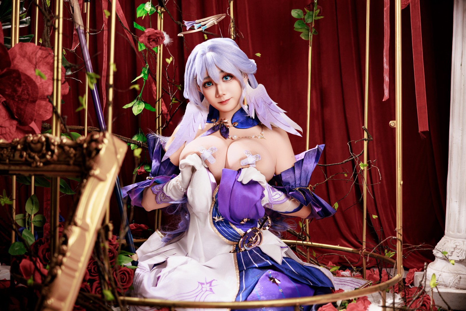 阿雪雪写真崩坏星穹铁道·知更鸟Cosplay图集（90P+1V / 1.04G）高清写真插图4