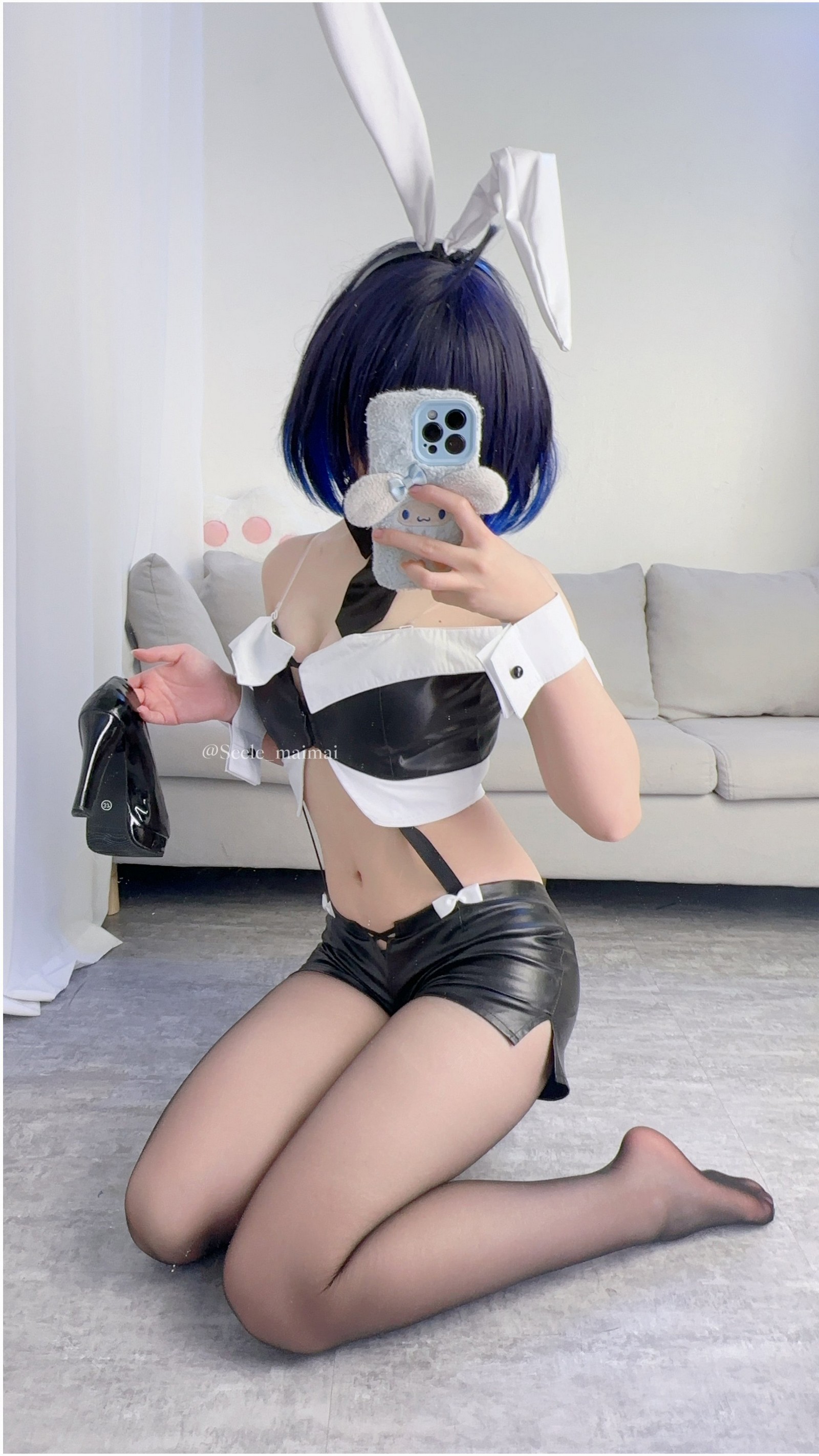 Seele麦麦兔女郎希儿 Cosplay 写真集｜崩坏3高质量高清图包（83P-147.3M）插图4