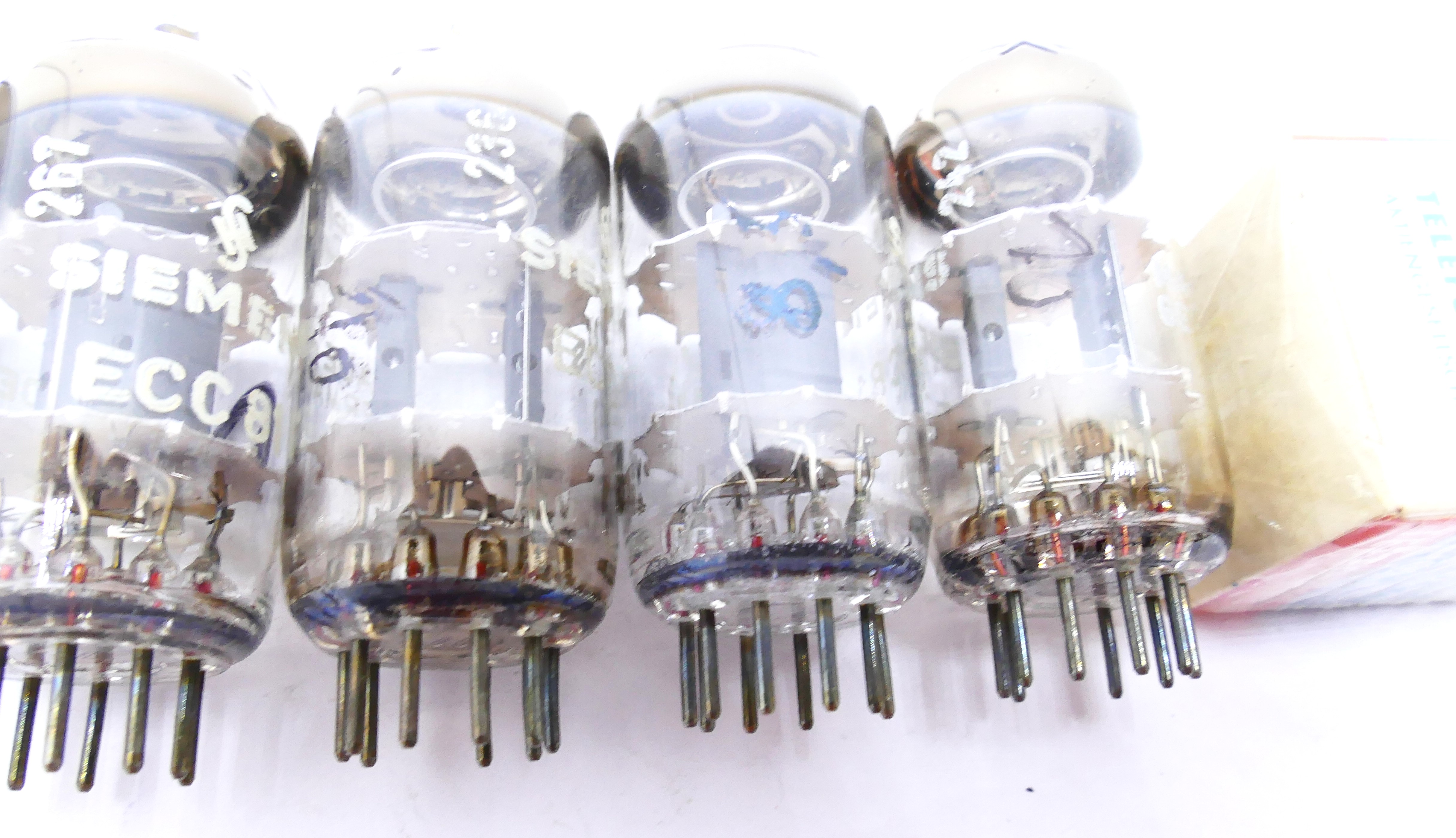 Siemens ECC81 12AT7 Röhren Set Bild 7