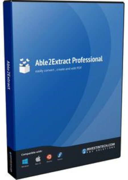 Able2Extract Professional 18.0.3 Multilingual Portable