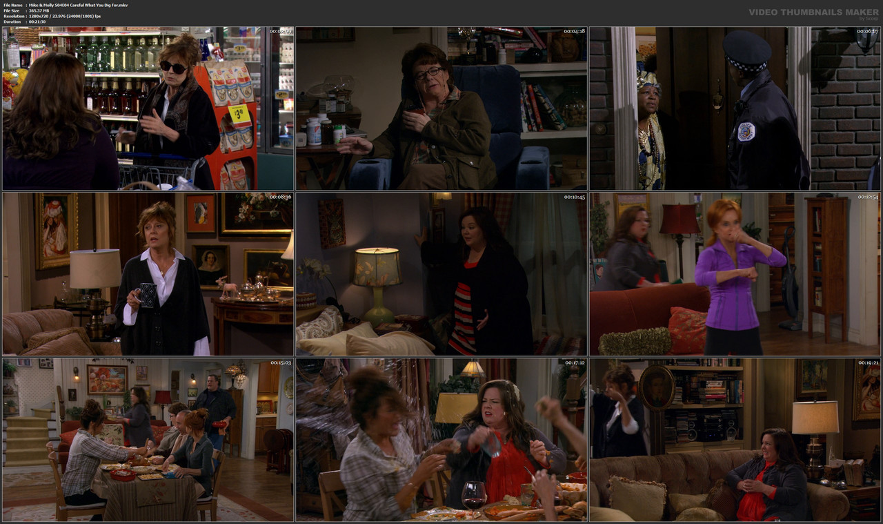 Mike & Molly S04E04 Careful What You Dig For.mkv