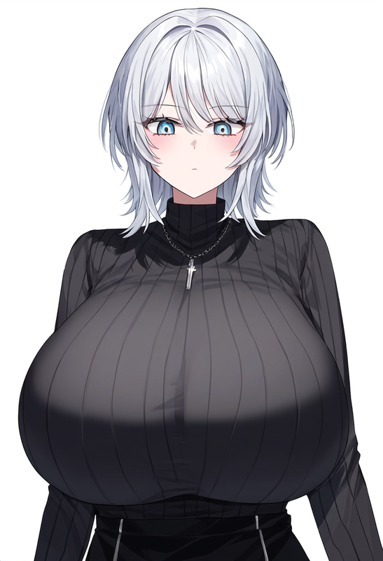 depth of field, 1girl, faust (limbus company), short hair, white hair, {{giganti s-3065125474