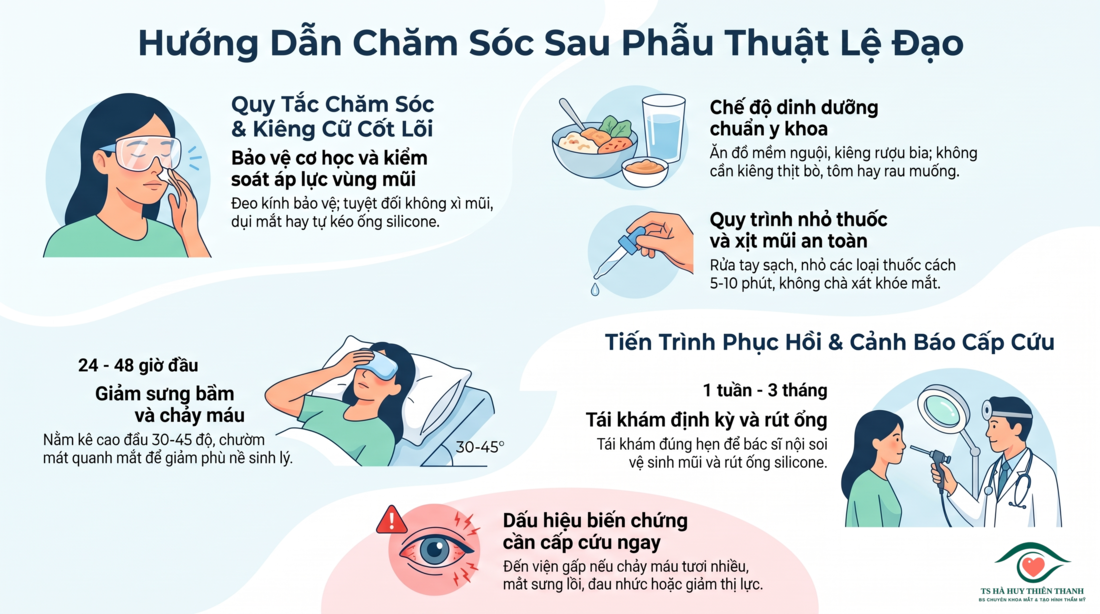 6.2. Phẫu thuật Lệ đạo
