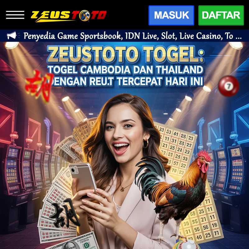 ZEUSTOTO TOGEL: Togel Cambodia dan Thailand dengan Result Tercepat Hari Ini image 1