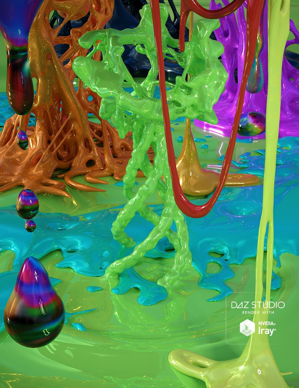 daz3d slime iray shaders 01