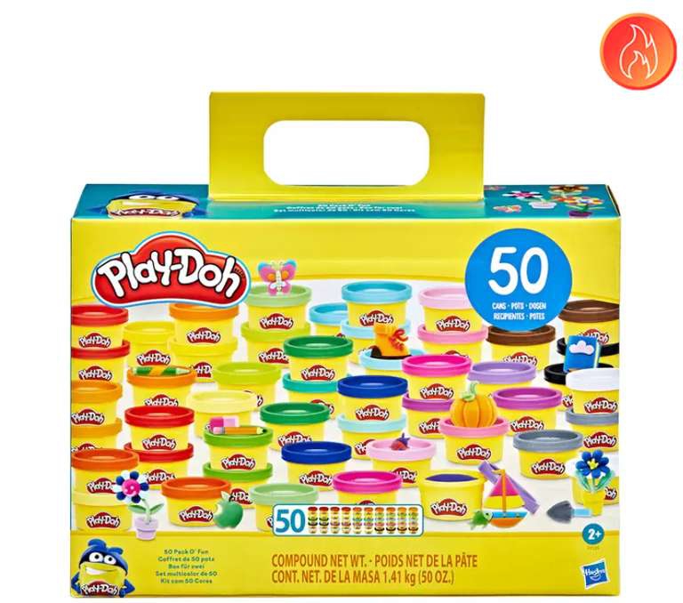 Costco Play-Doh Set de 50 latas de Masa para Moldear