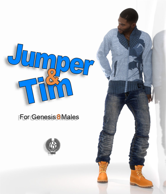 Jumper And Tim For Genesis 8 Males Jumper And Tim For Genesis 8 Males
