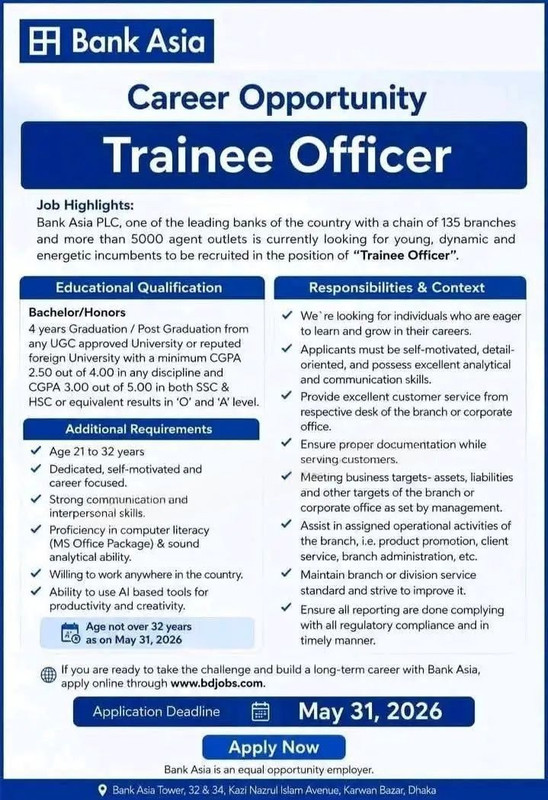 Bank-Asia-Trainee-Officer-2026