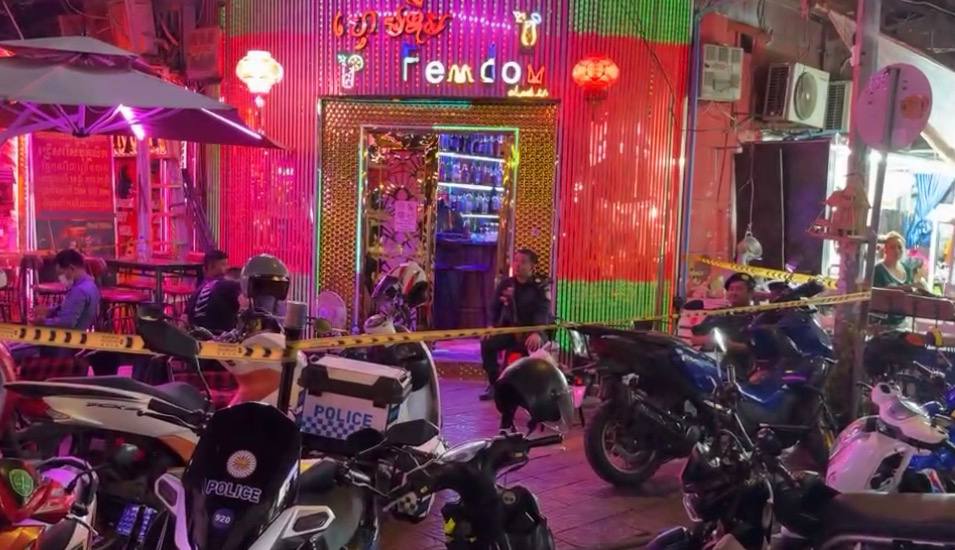 Phnom Penh Police Raid Two Bars on Street 130 Detain 37 in Trafficking Probe 2026 fweke