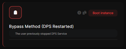 Bypass Method Service Restarted detection