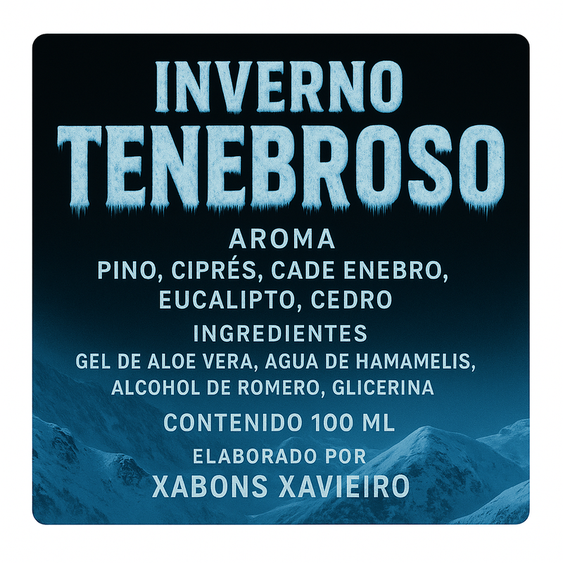 Loción Inverno Tenebroso