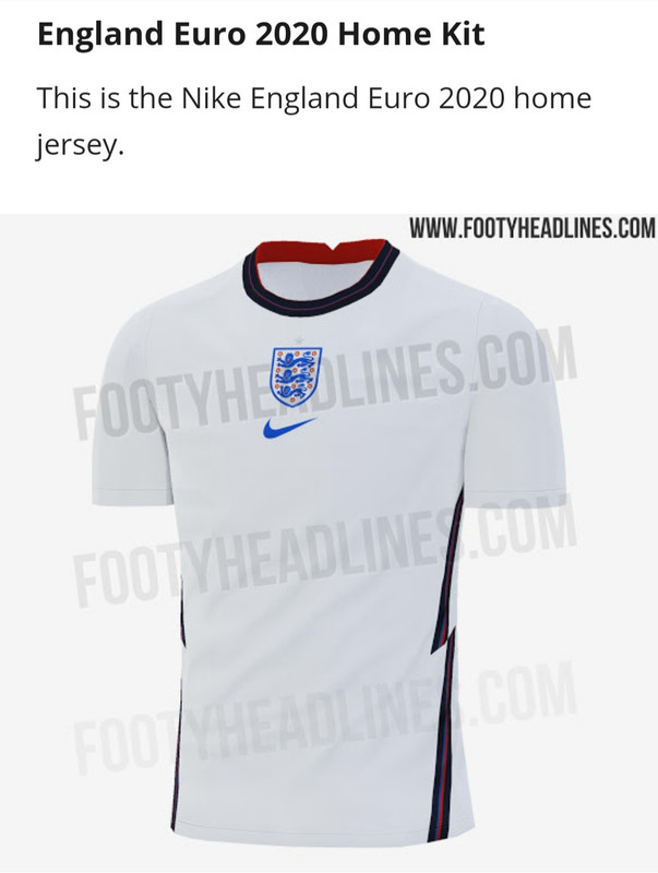 england euro 2020 kit leak