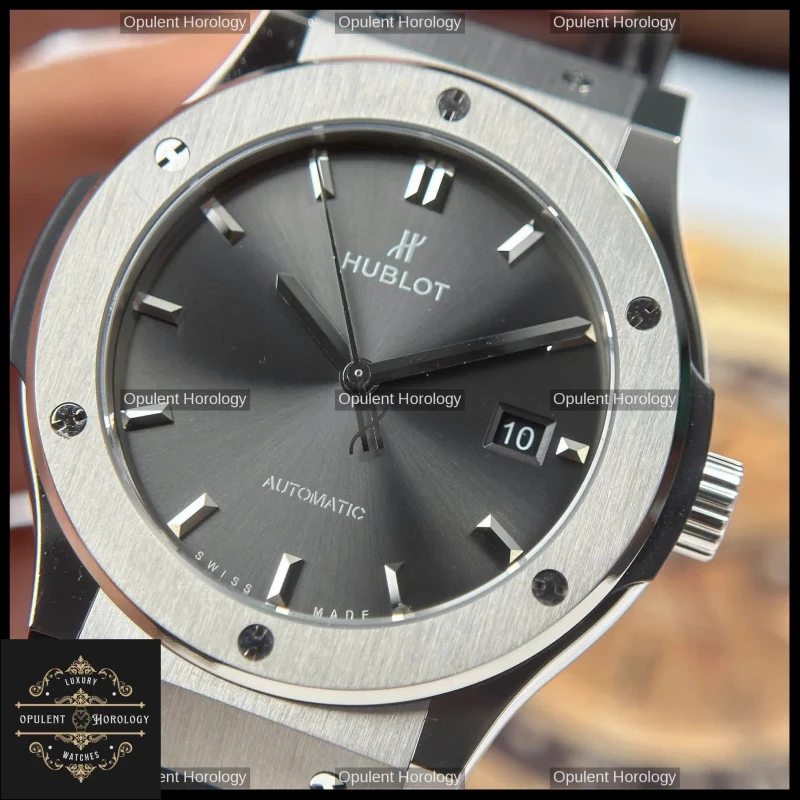 Hublot Classic Fusion 42mm Grey Titanium Ultra-Lightweight Automatic Watch
