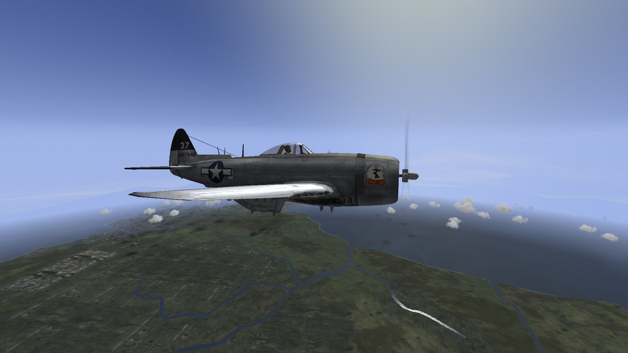 318thFG-73thFS, Le Shima-Okinawa 45, '37' Lt