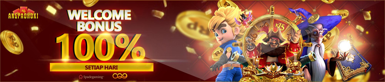 Welcome Bonus 100% Slot Online Angpaohoki