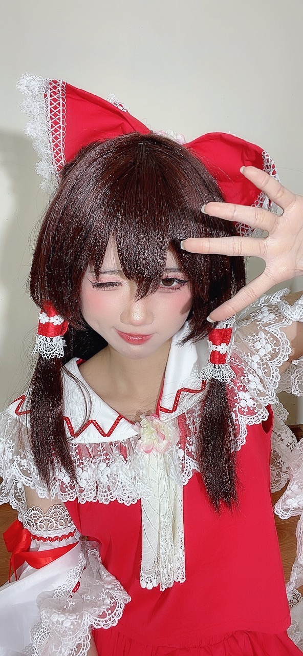 PoppaChan Reimu Hakurei Cosplay (Touhou Project) – 111 Photos 14 Videos 1.13GB插图5