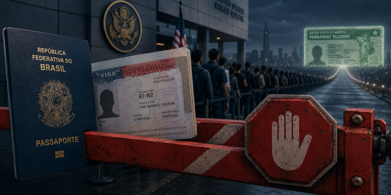 Green Card nos EUA: a porta do “paraíso” ficou muito mais estreita