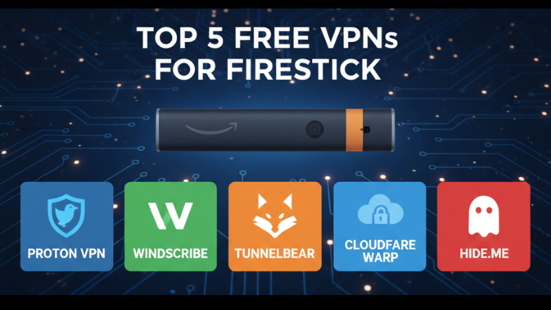 Top 5 Free VPN for Firestick