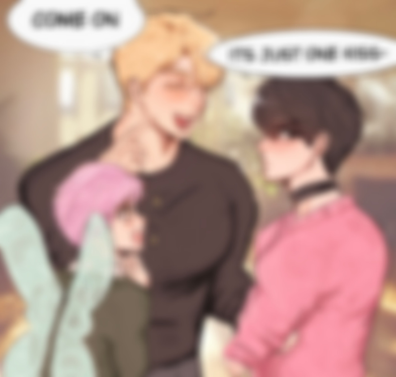 Blurred fanart preview