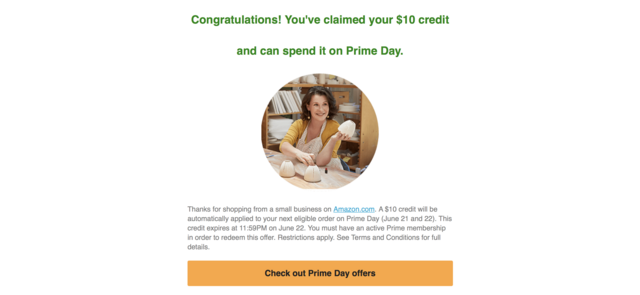 amazon prime day sales, amazon, small business