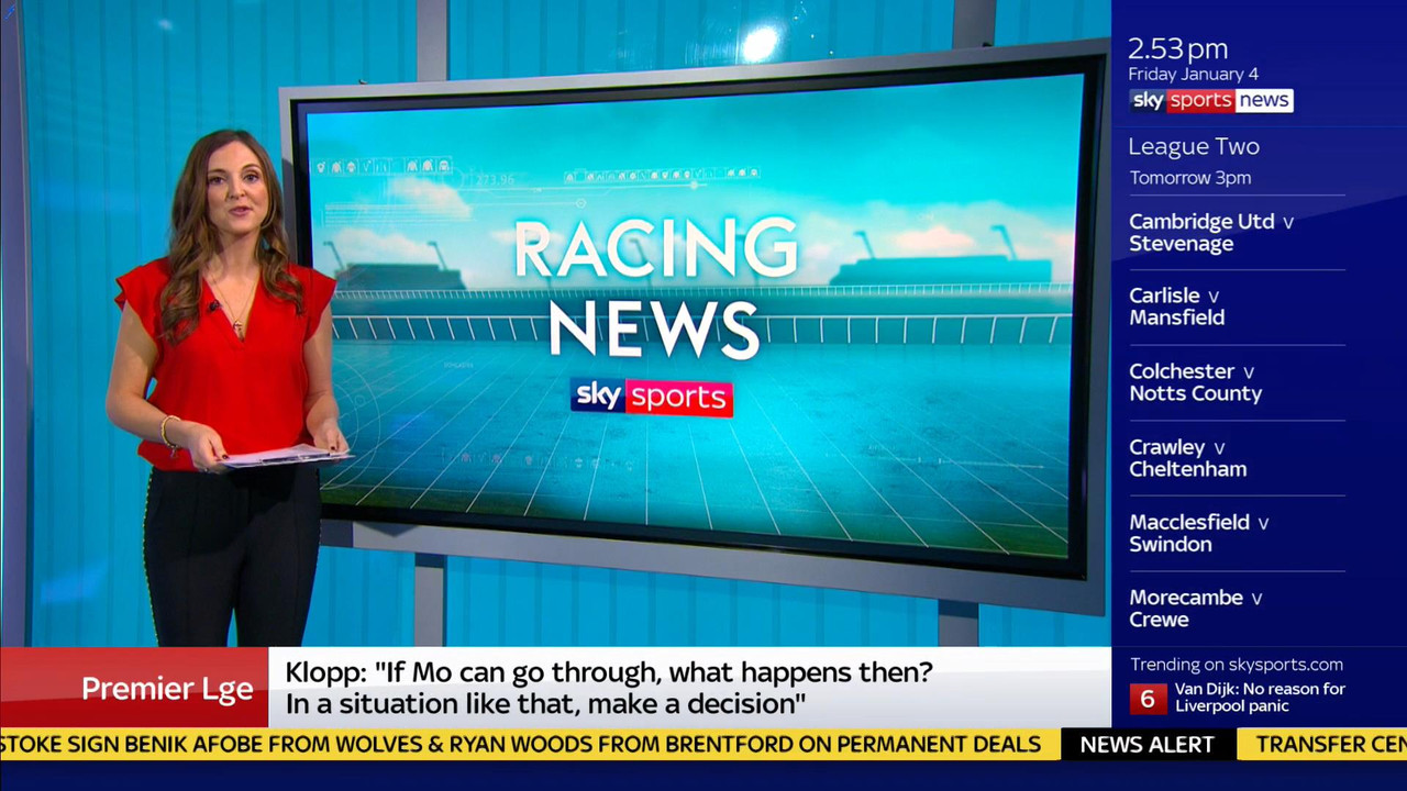 04 January - 14.00.00 - Football Centre. Catch up on all the lat