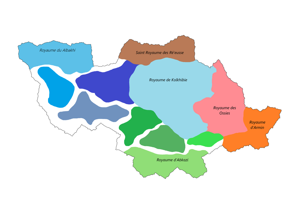 Carte de cette époque