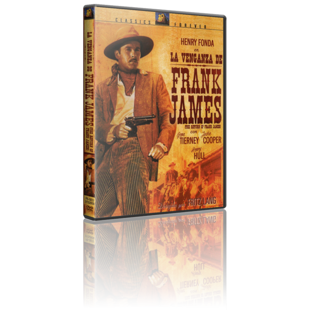 Portada - La Venganza de Frank James [DVD5Full] [PAL] [Cast/Ing] [Sub:Varios] [1940] [Western]
