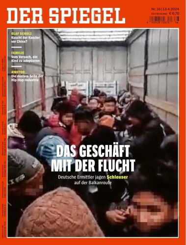 Cover: Der Spiegel Nachrichtenmagazin No 16 vom 13  April 2024