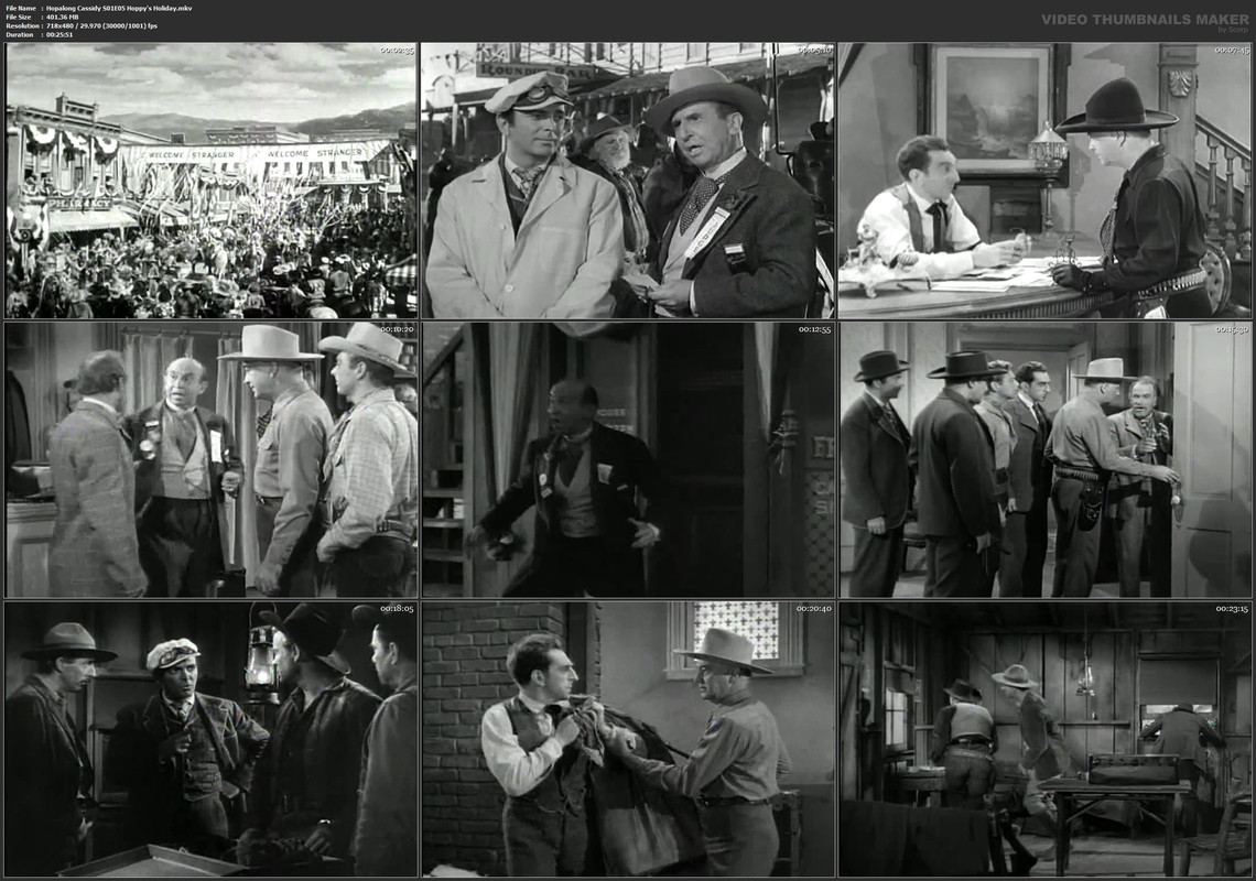 Hopalong Cassidy S01E05 Hoppy's Holiday.mkv