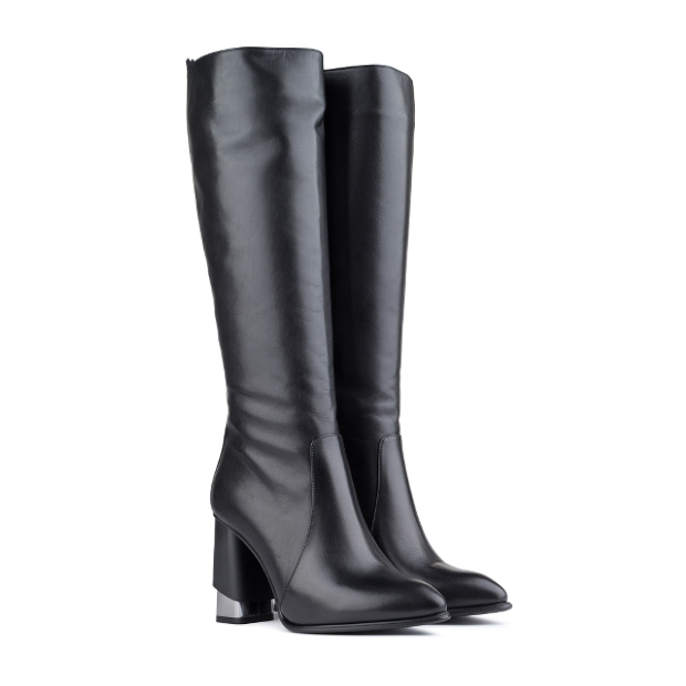 Shoestar crne čizme sa visokom štiklom