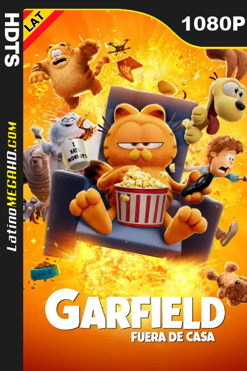 Garfield: Fuera de casa (2024) Latino HD HDTS 1080P (2024)