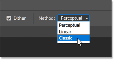change-gradient-method-to-classic