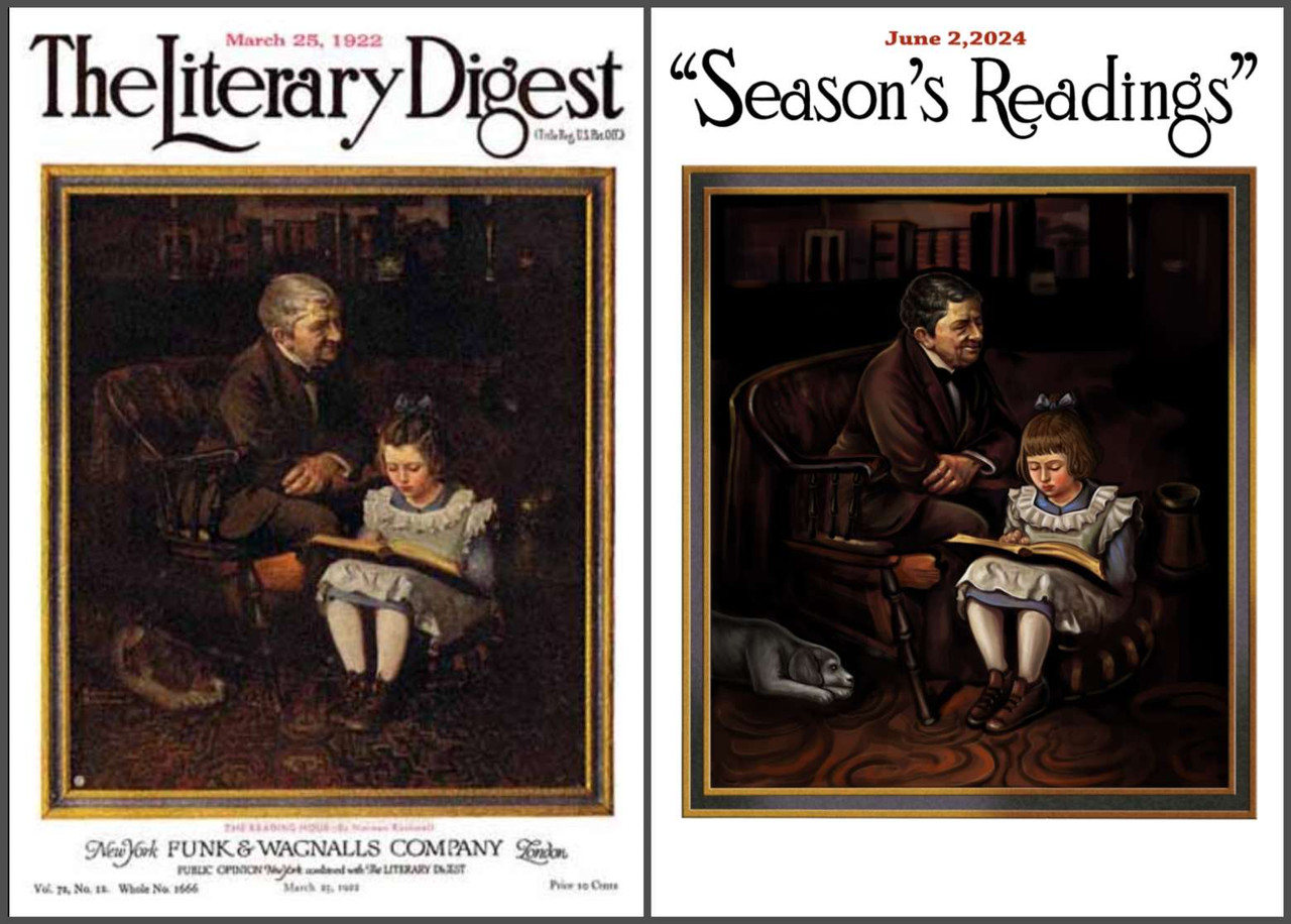 Vintage poster recreated