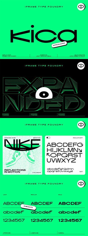 Kica Extended Font Family