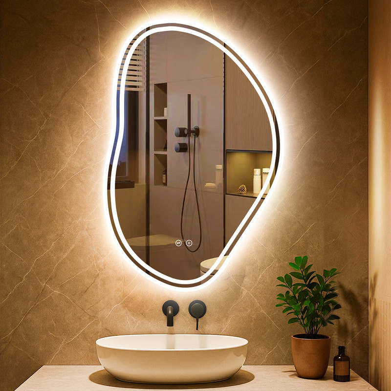 Scénarios d'utilisation du miroir LED