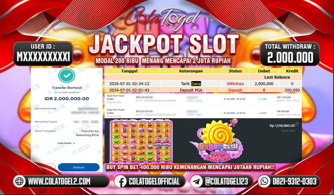 JACKPOT SLOT GACOR!!