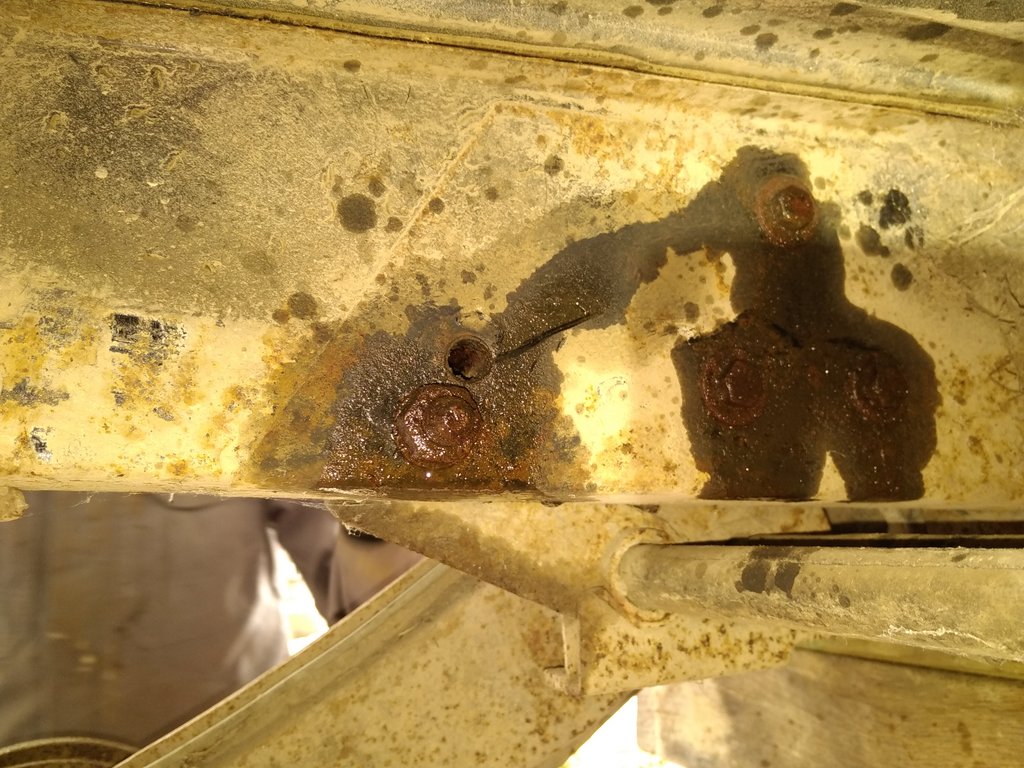 dépose train arrière