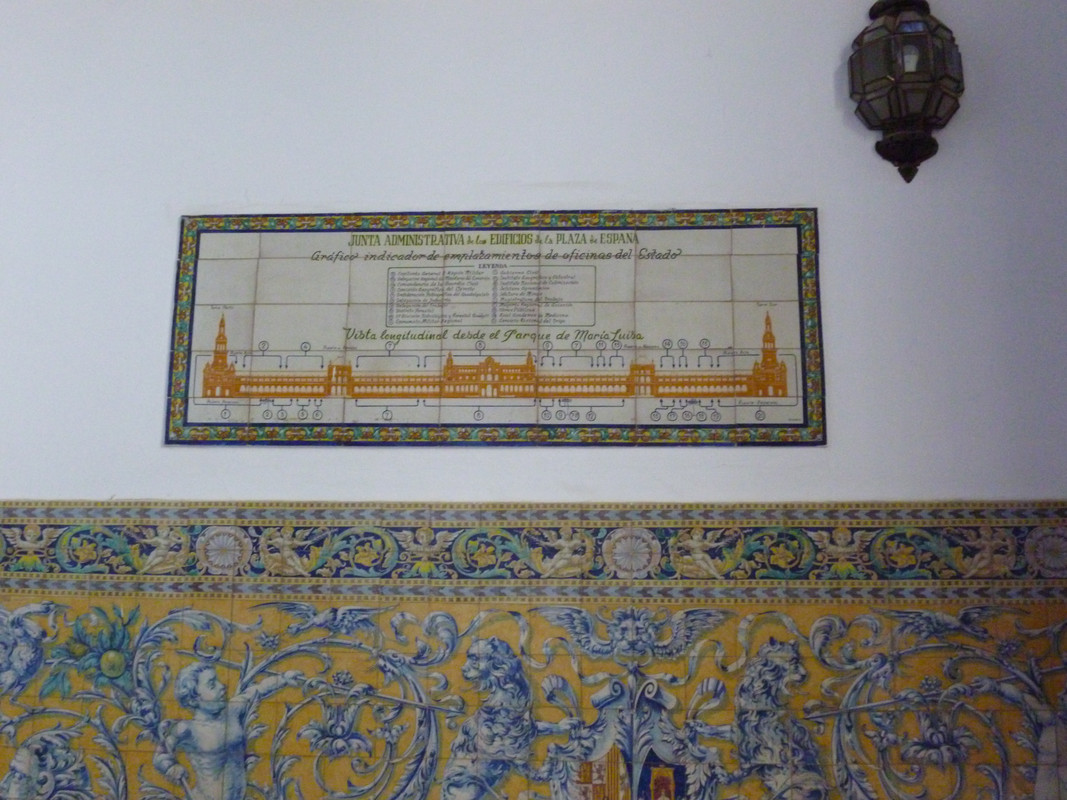 Tile map of the building