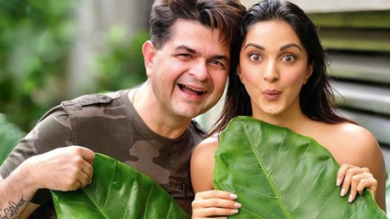 Leaf Covered Topless Shoot with Dabboo Ratnani