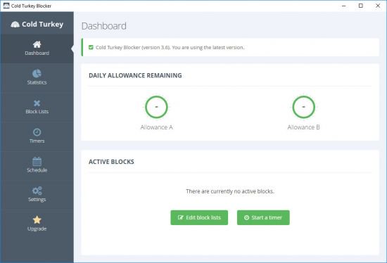 Cold Turkey Blocker Pro 3.9.0. Cold Turkey Blocker Pro 3.9.0.