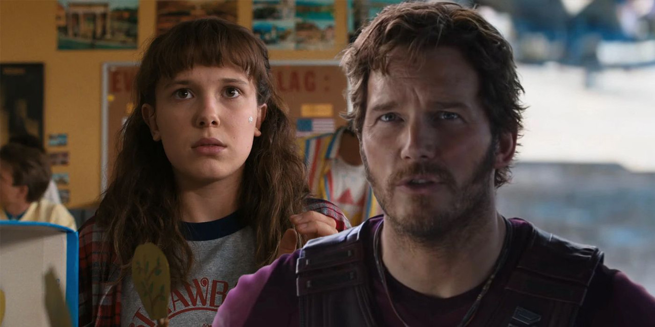 What Movie Did Millie Bobby Brown And Chris Pratt Play In Together