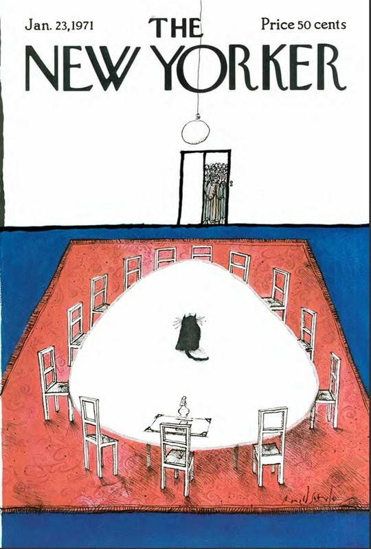 42-The New Yorker - 23 gennaio 1971 (Ronald Searle - On the Edge)