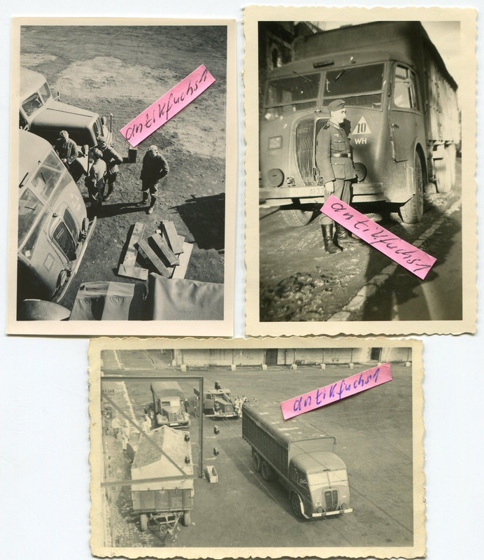 überlanger WH-Beute-LKW Renault aus Frankreich m