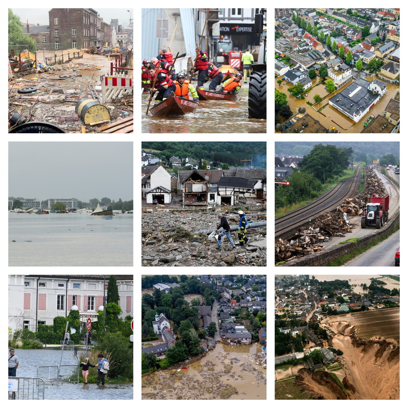 Catastrofe Maltempo in Europa: La distruzione lasciata da forti piogge e inondazioni che ha ucciso più di 150 persone