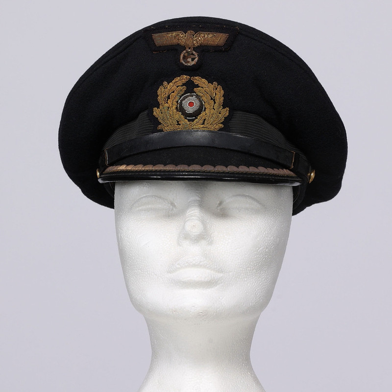 Casquette d'officier de la Kriegsmarine d'un sous marinier Hd-item-3166416-c540b8a30f