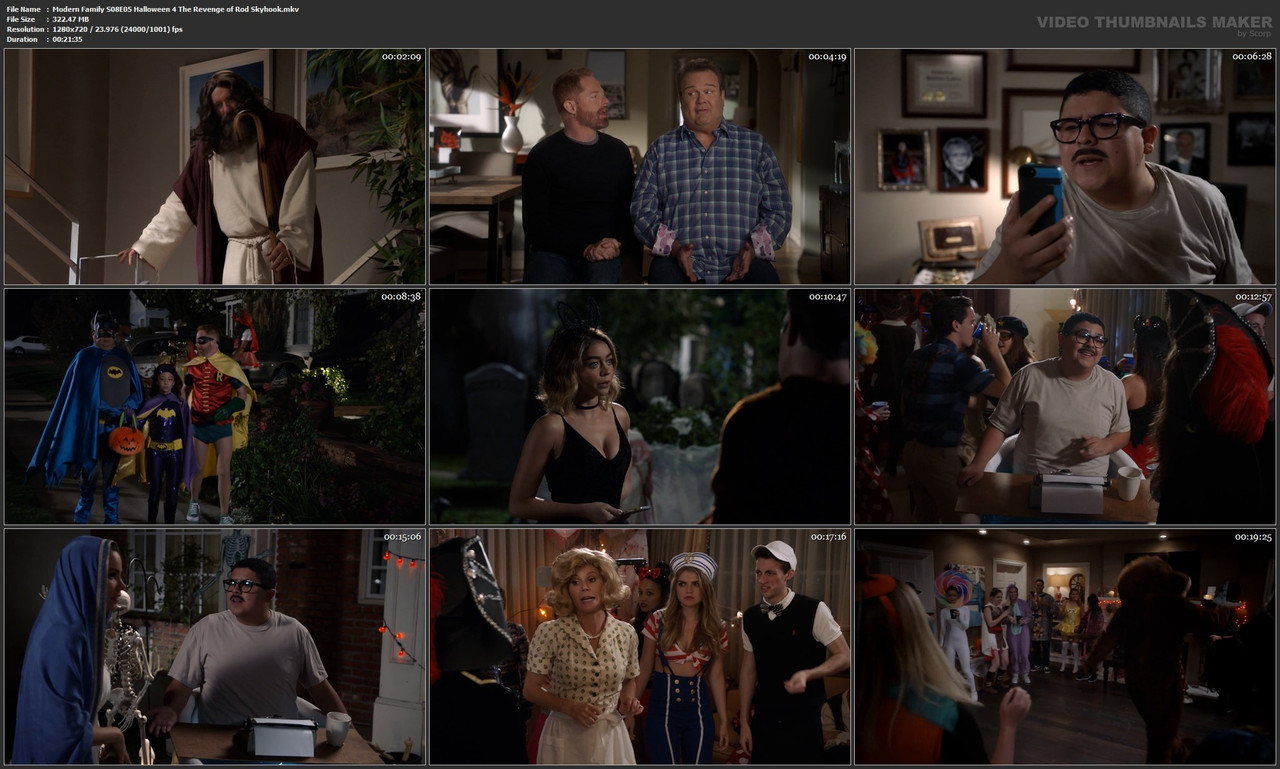 Modern Family S08E05 Halloween 4 The Revenge of Rod Skyhook.mkv