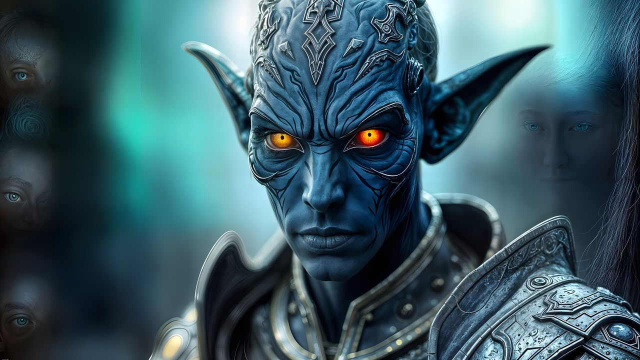Blue Alien