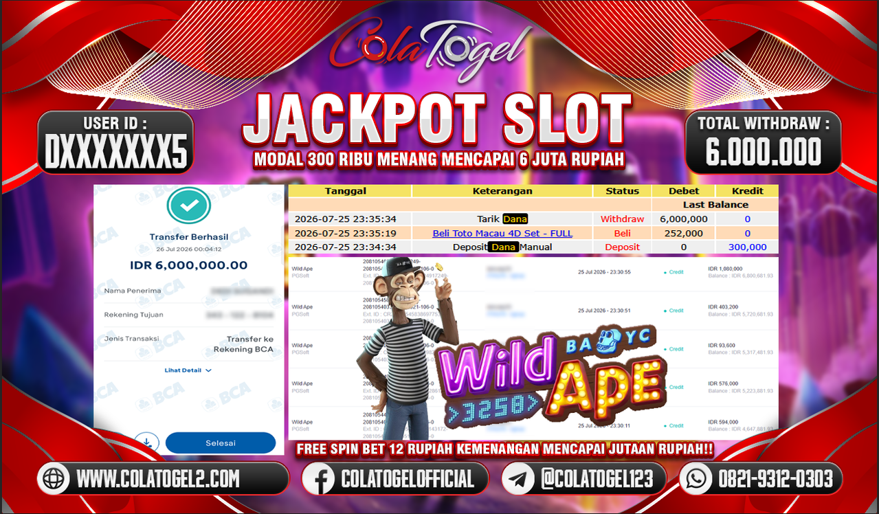 JACKPOT SLOT GACOR!!