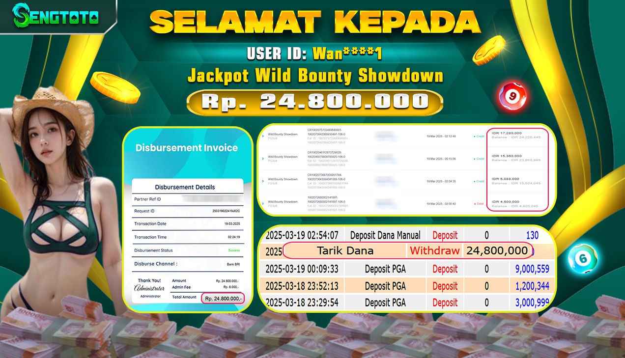 BUKTI PEMBAYARAN SLOT WILD BOUNTY SHOWDOWN